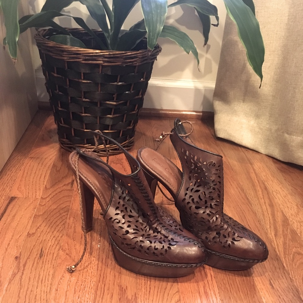 Franco Cuadra Leather Booties? Mules?